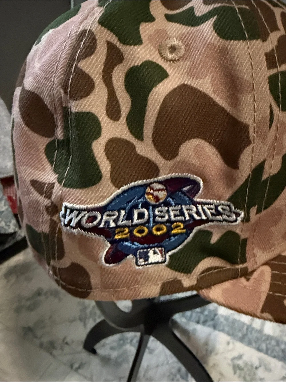 New Era Kids' Los Angeles Angels Camo Snapback - Pink/Brown/Green